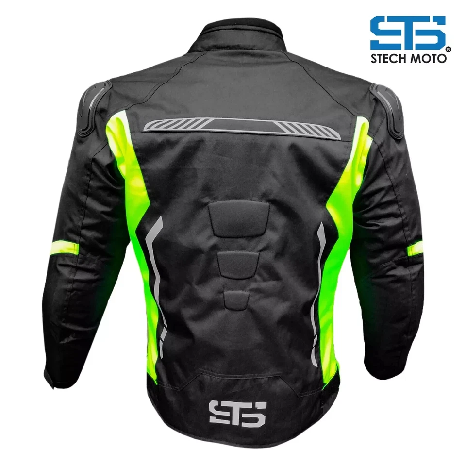 Moto giubbotto in tessuto uomo  3-Strati 4 Stagione/ - Immagine 4 di 4