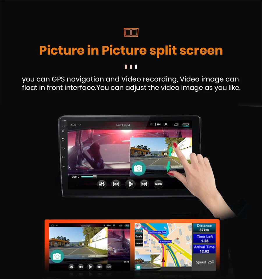 GPS estéreo para automóvil Android 10.1 16G 10.1' para GMC Chevrolet Chevy Yukon Sierra Acadia Foto 2 de 4