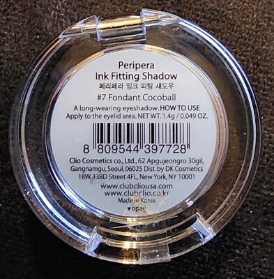 Peripera Ink Fitting  Long Wearing  Eye Shadow #4 Chemistry Goddess