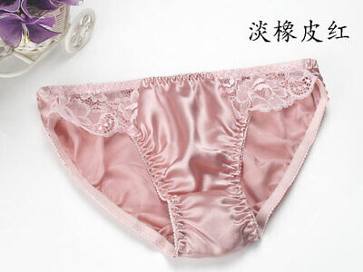 Silk Lace Briefs For Women M 2XL, MS003 201114 Perfect Underwear