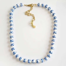 New 16" Cabi Ceramic Beads Necklace Gift Fashion Women Party Holiday Jewelry