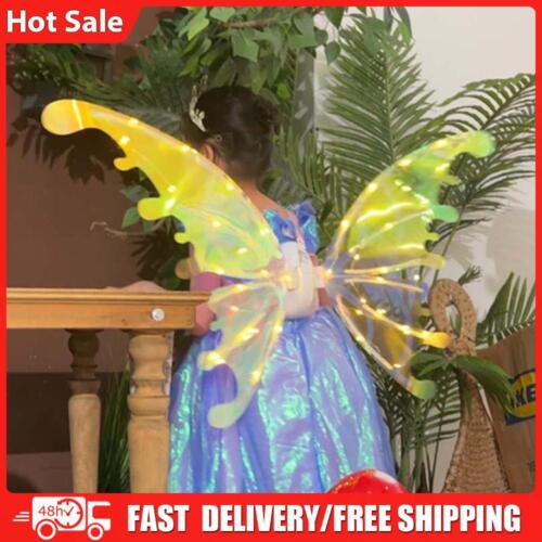Spark Fairy Wings Creative Design Angel Luminous Wings Electronic for Child Kids - Picture 1 of 15