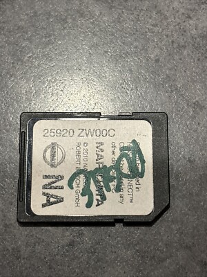 Map Data SD Navigation Card 25920-ZW00C 25920 ZW00C 2012 , 25920 ZW00C  ''D043''
