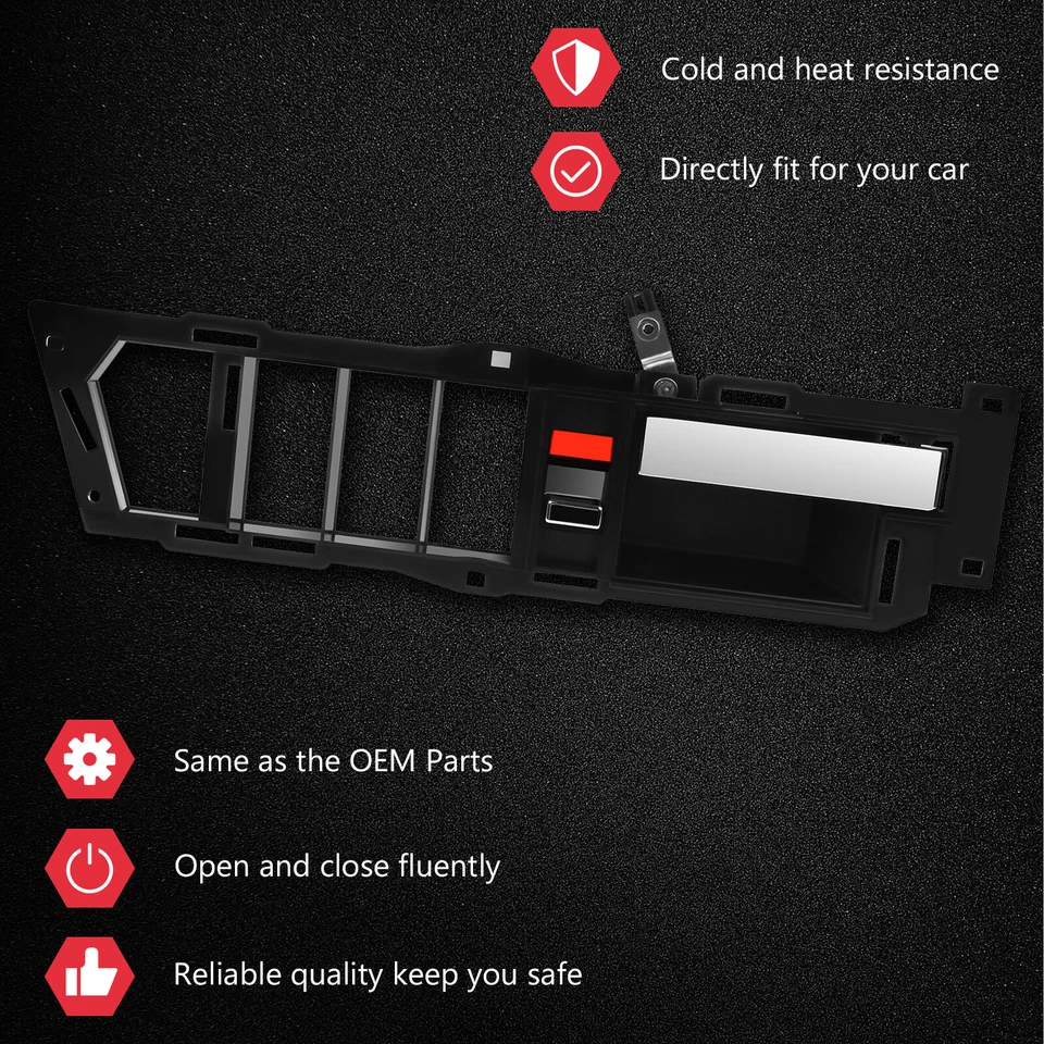 Manija de puerta delantera interior del conductor lado izquierdo para Chevrolet C6500 7500 1997-2002 Foto 2 de 4