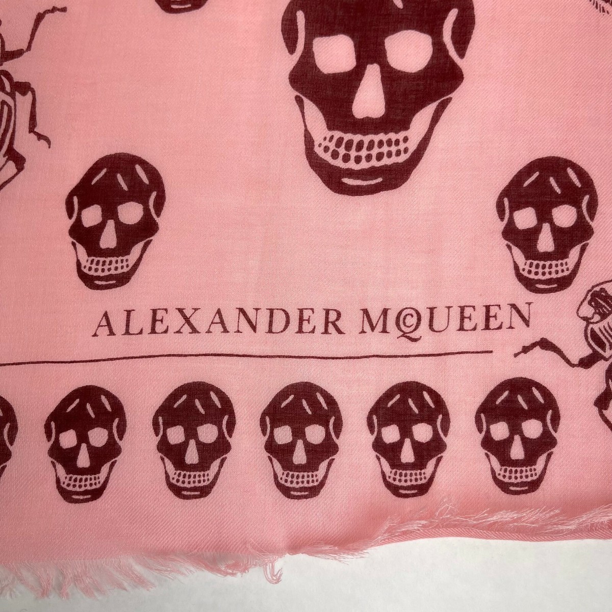 マフラー ALEXANDER MCQUEEN Printed Modal Blend Foulard Alexander McQueen Alexander Mcqueen Printed Twill Foulard