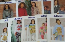 PATONS knitting patterns - for all the family - end of stock bargains!!