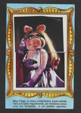 1980 Portugese The Muppets MISS PIGGY/ANIMAL Stickers