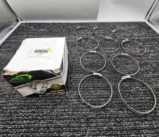 (QTY 20) Ideal Tridon 2PA71 Interlocked Worm Gear Hose Clamp 1/2" Wide Steel