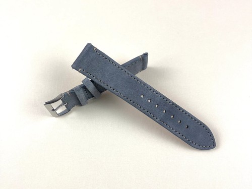 Watch Strap 20mm Suede Band 22mm Grey 18 MM for Omega Rolex Galaxy Men Women - Picture 17 of 19