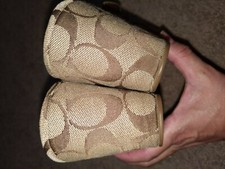 Coach Sherri Copper Wedge Sandals