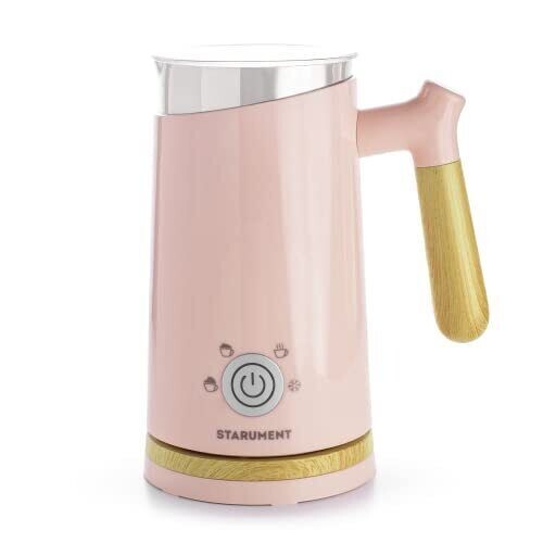 Starument Electric Milk Frother - Automatic Milk Foamer & Heater for Coffee