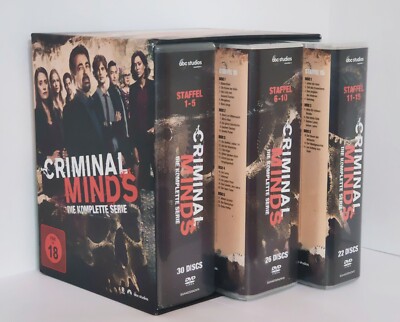 Criminal Minds: Staffel 1-15 | komplette Serie | DVD Gesamtbox | 78 Discs