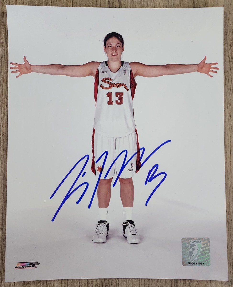 WNBA West All Stars サイン入り写真 Lindsay Whalen Signed 8x10 Photo Connecticut Sun WNBA HOF