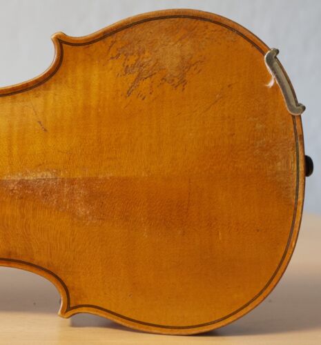 old vintage small violin geige viola cello fiddle label EDUARD SOUKUP Nr. 1574 - Picture 10 of 15