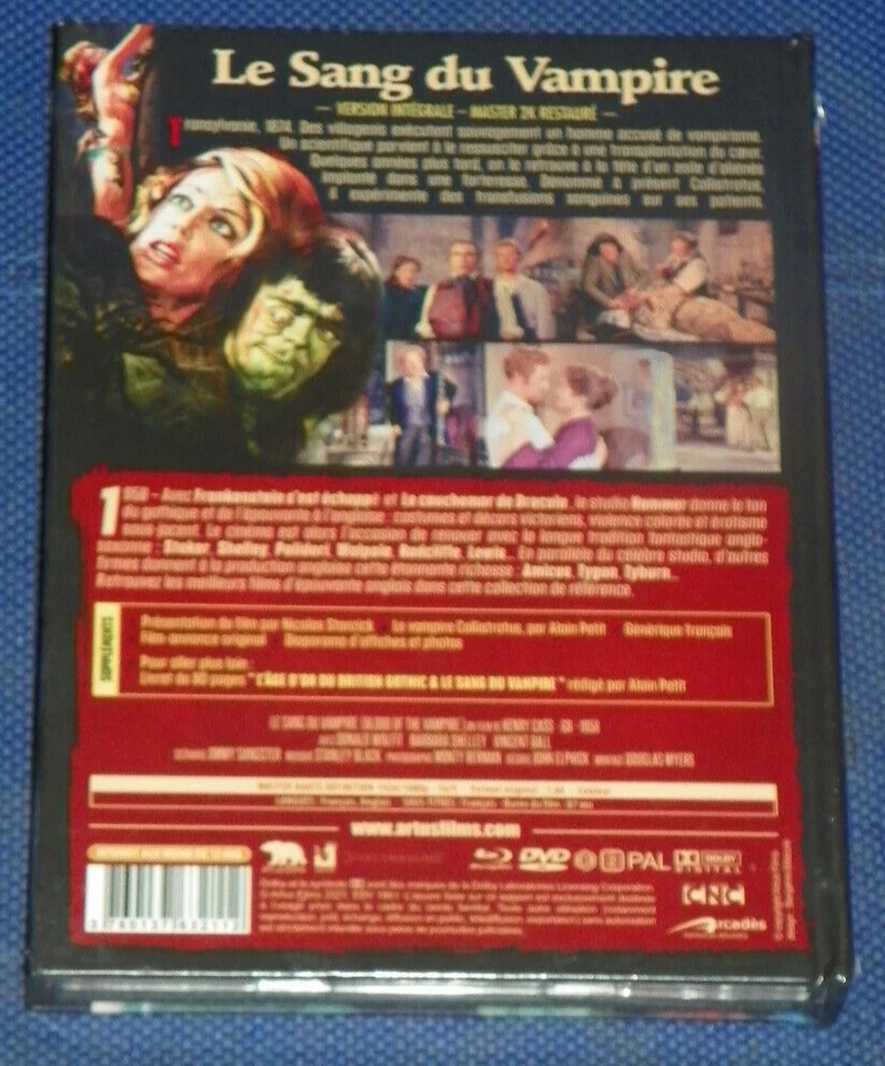 Le Sang du Vampire [Édition Collector Blu-Ray + DVD + Livret] visuel b - Photo 2/3