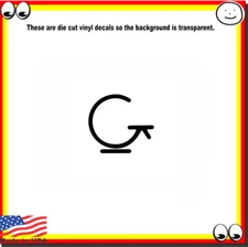 G Brand vinyl cut decal sticker like G6120DSW on guitar body