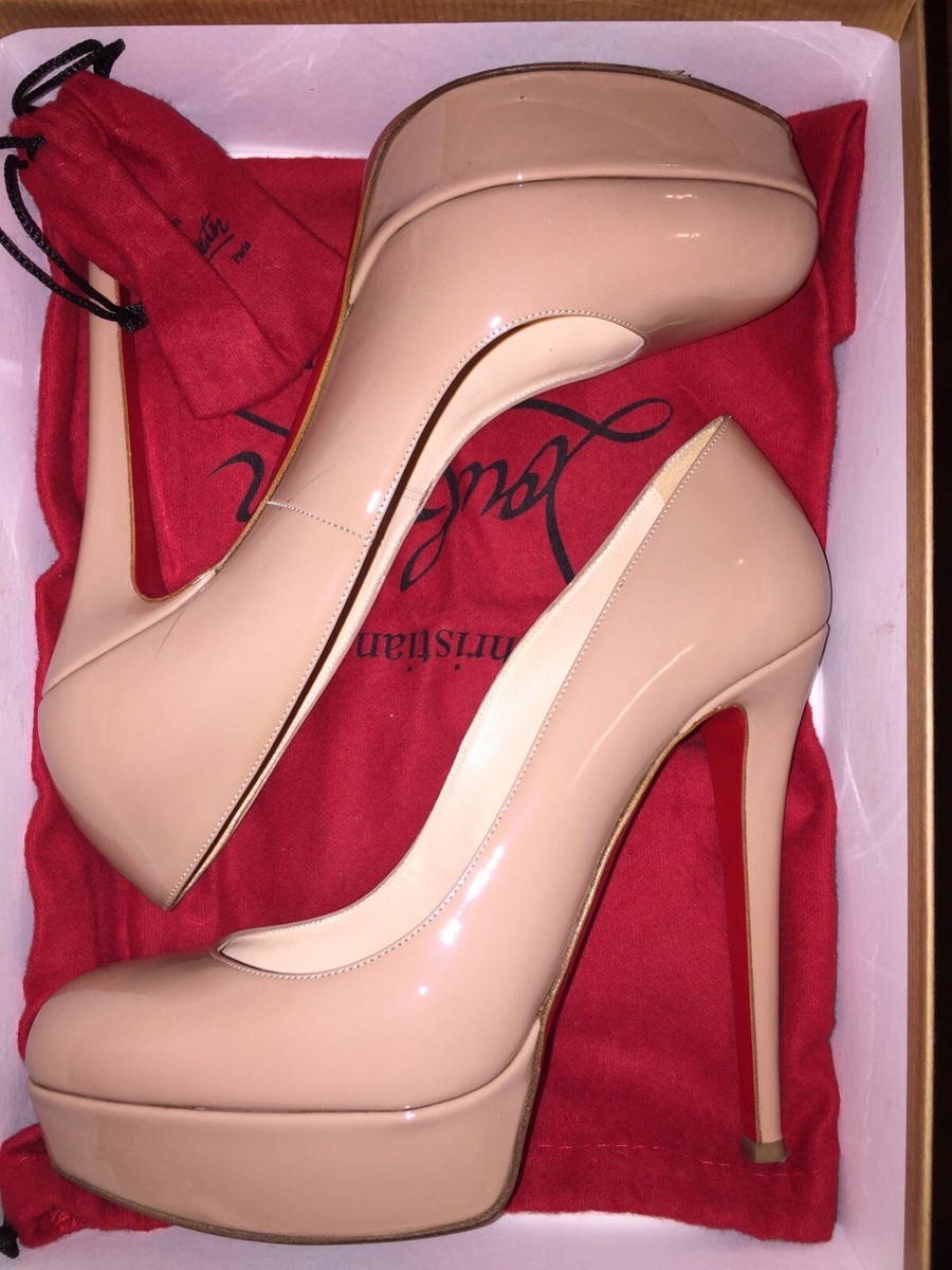 Christian Louboutin BIANCA 140 PATENT CALF Pumps Heels Shoes Christian Louboutin BIANCA 140 PATENT CALF Pumps Heels Shoes