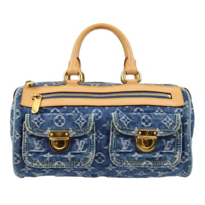 【Louis Vuitton】エシャルプ・ロゴマニア デニム LOUIS VUITTON - ルイヴィトン エシャルプ ロゴマニア デニム マフラー