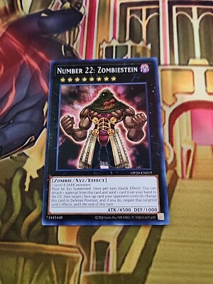 Number 22: Zombiestein - OP20-EN019 - Common NM Unlimited Yugioh