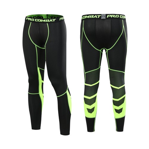 Mens Compression Tight, Trouser Winter Sports Gym Running Thermal Leggings Pant - Picture 9 of 10