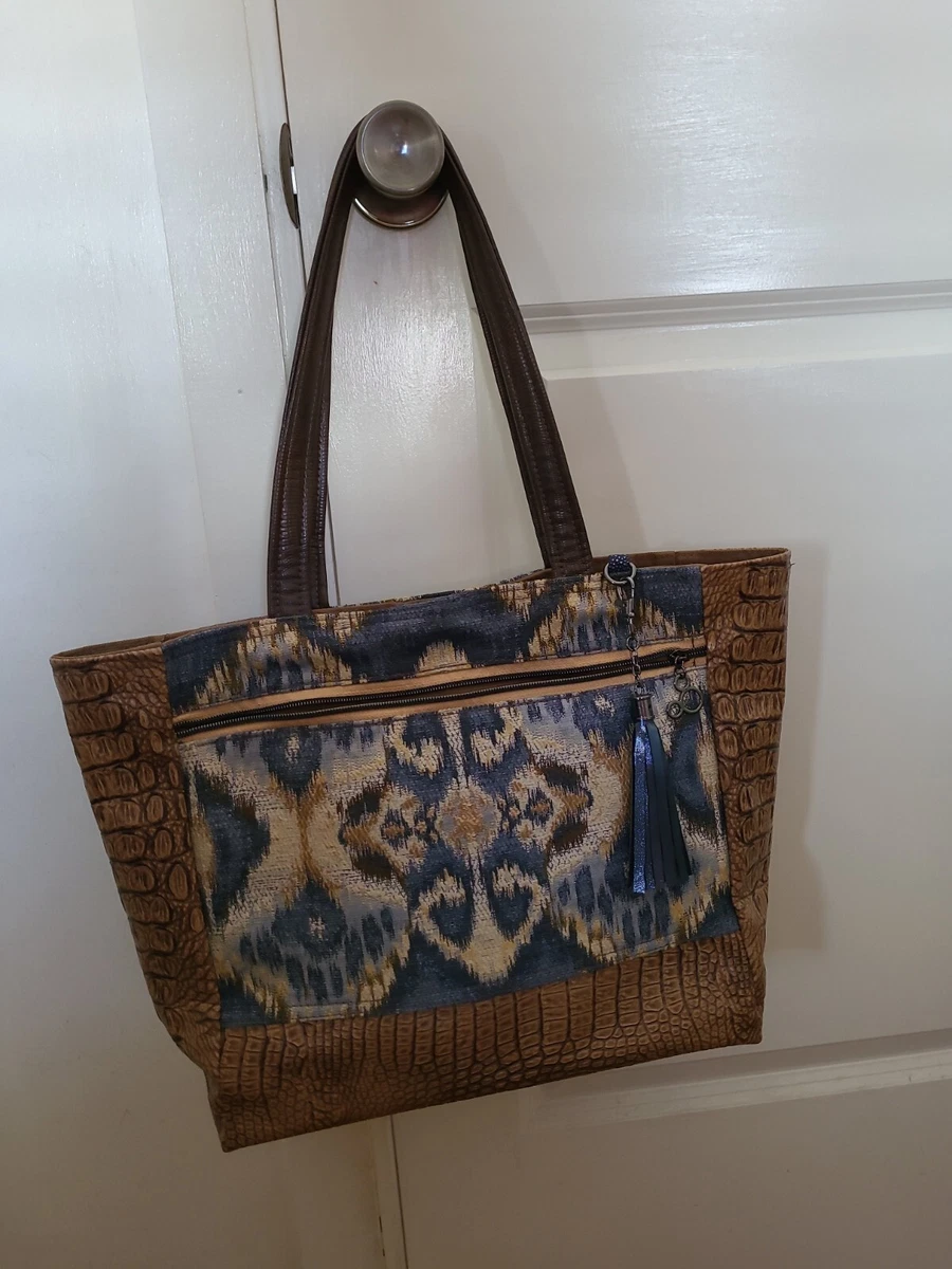 Tote NOATD8831628 No.8833313 Women's Tapestry-Look Zip & Magnetic Closures