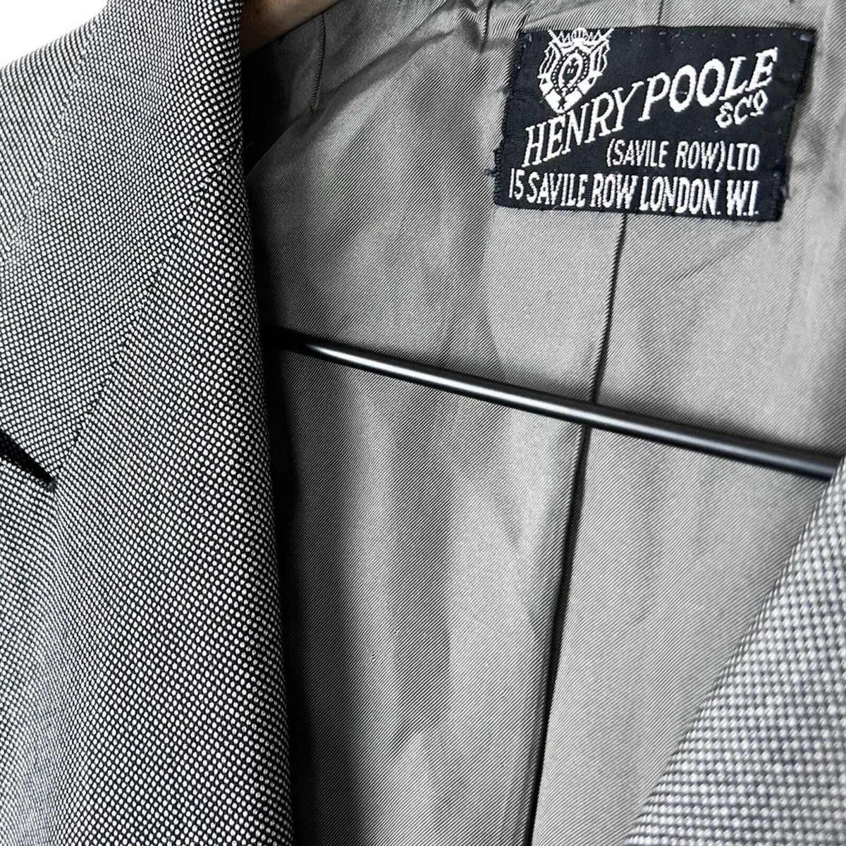 Henry Poole & Co Savile Row London Bespoke Double Breasted Henry Poole & Co Savile Row London Bespoke Double Breasted