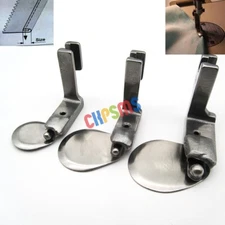 3 PIECE BALL HEMMER FOOT WITH DOUBLE FOLD FOR JUKI DDL-5550 8300 8500 8700 9000+
