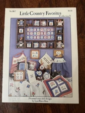 Graph-It Arts "Little Country Favorites" Bk 7#D Cross Stitch Chart OOP 1987