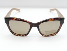 KENNETH COLE KC 7217 SQUARE POLARIZED SUNGLASSES 52H BROWN TORT. 53-19-140 NEW