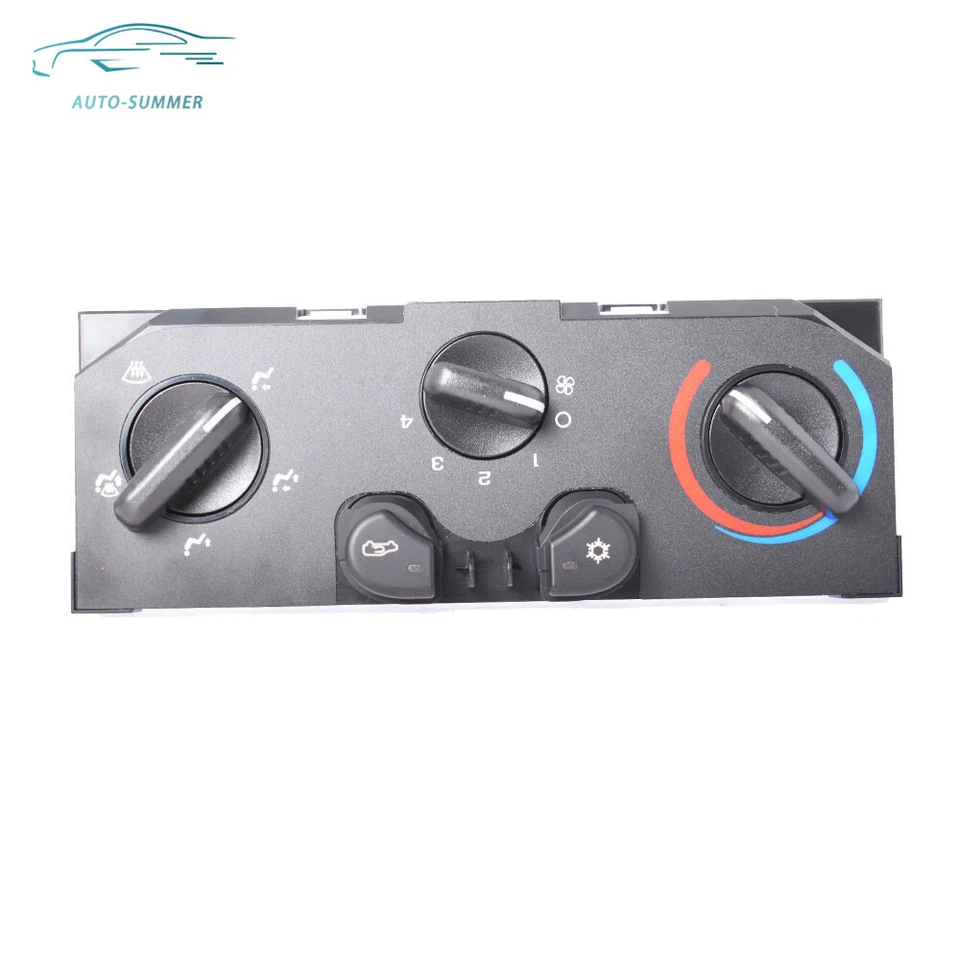 Panel de control de tablero de aire acondicionado/calentador de temperatura para Chevrolet Colorado GMC Canyon 04-12 Foto 2 de 4