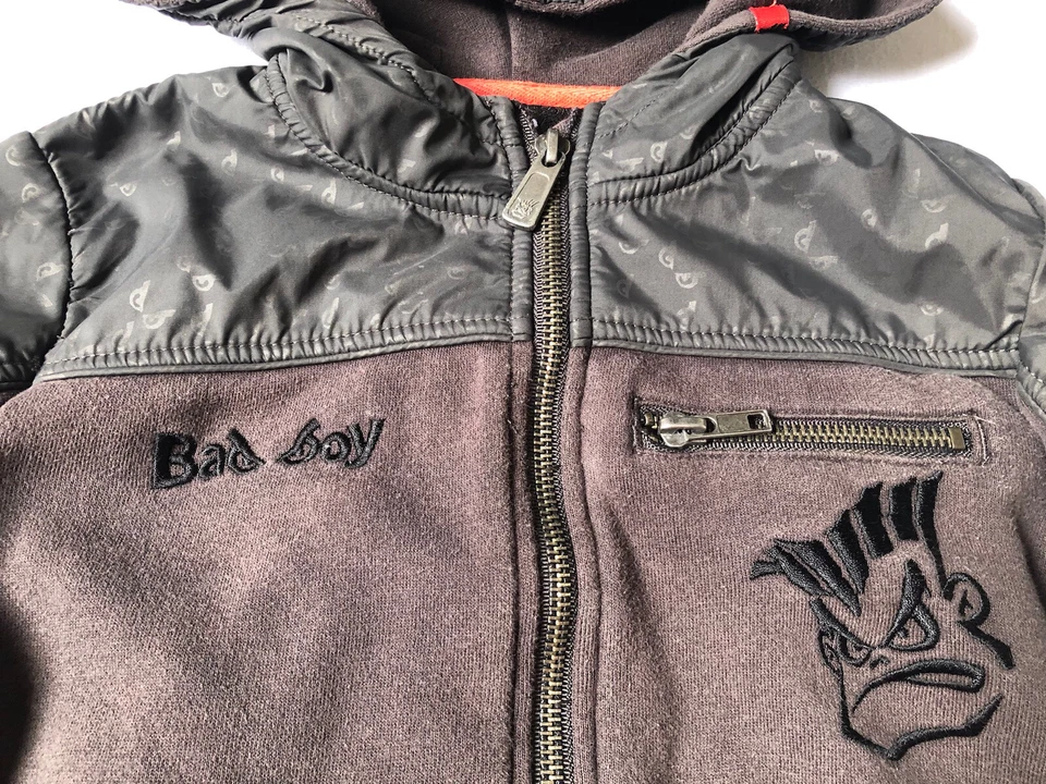 Bad Boy Hoodie Jacket Boys Size 5 - Image 4 of 4