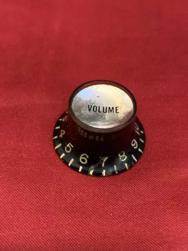 Vintage 1960's Gibson Black VOLUME Knob ES-335tdc SG Standard Custom 1961