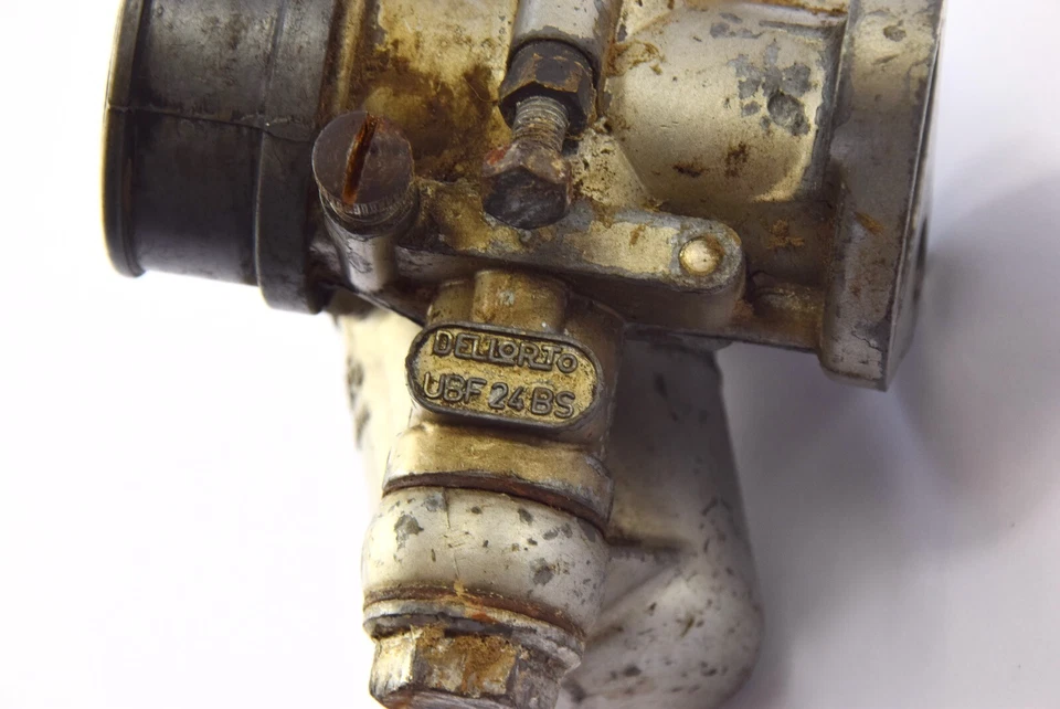 Ducati 250 350 Diana Mark 3 Sebring Scrambler Monza - carburador Dellorto UBF24B - Imagem 3 de 3