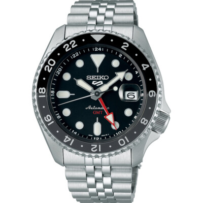 Seiko 5 Sports SKX Sports Style GMT SBSC001 2022 Herrenuhr Automatik Schwarz