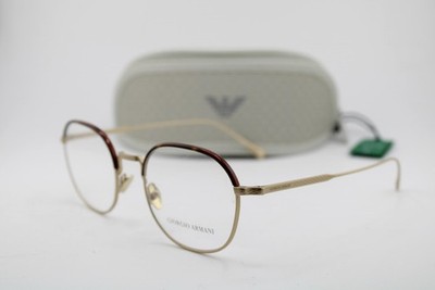 NEW GIORGIO ARMANI AR5103-J 3002 GOLD HAVANA GUNMETAL AUTHENTIC EYEGLASSES 51-21