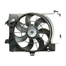 Radiator Electric Cooling Fan Assembly for Hyundai Accent RB 11-19, Kia Rio UB 