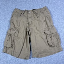 Canyon River Blues Men's Cargo Shorts Sz 32 Beige Inseam 11.5"