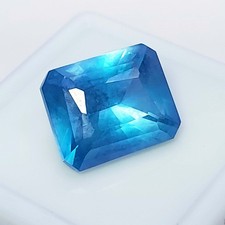 9 Ct Natural Blue Sapphire Certified Emerald Cut Loose Gemstone