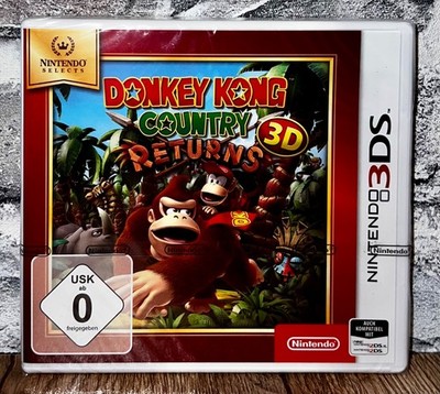Donkey Kong Country Returns 3D (Nintendo 3Ds) Sealed, NEU & OVP