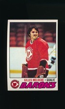 1977-78 Topps #109 Gilles Meloche * Goalie * Cleveland Barons * NM/NM-MT *