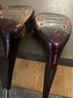 Vintage Titleist Acushnet Persimmon Golf Wood Set 1,3,5 RH Steel Shafts — photo 6