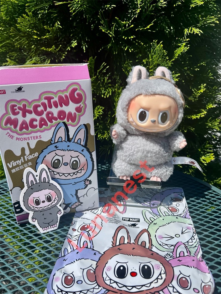 Pop Mart Labubu The Monsters Exciting Macaron Sesame Bean