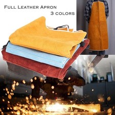 Welding Equipment Welder Heat Insulation Protection Cow Leather Apron 60x90cm po