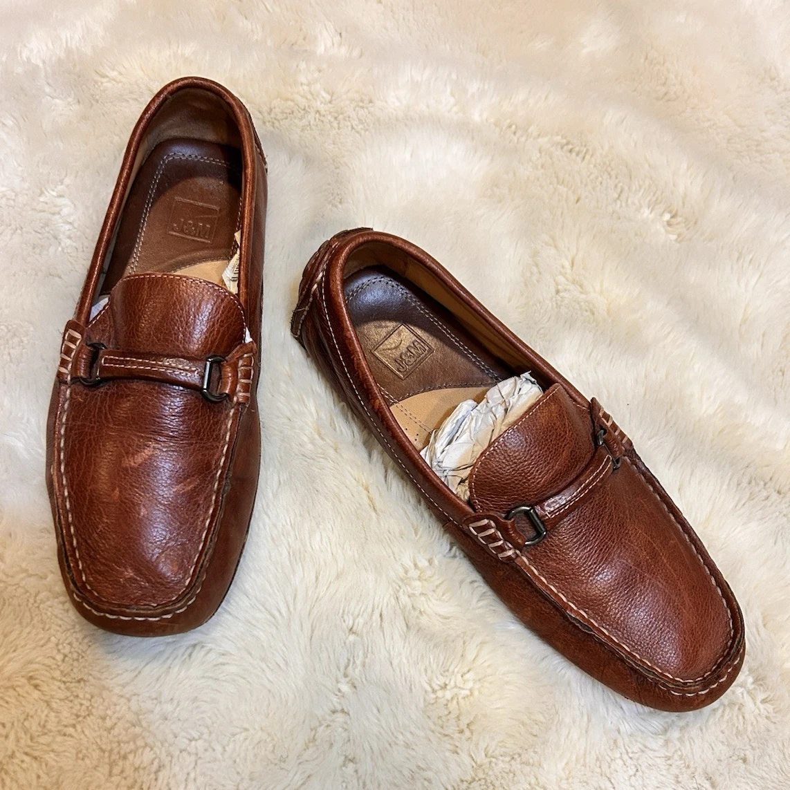 Johnston & Murphy M Loafer Leather Upper Casual Shoes for  display picture 2
