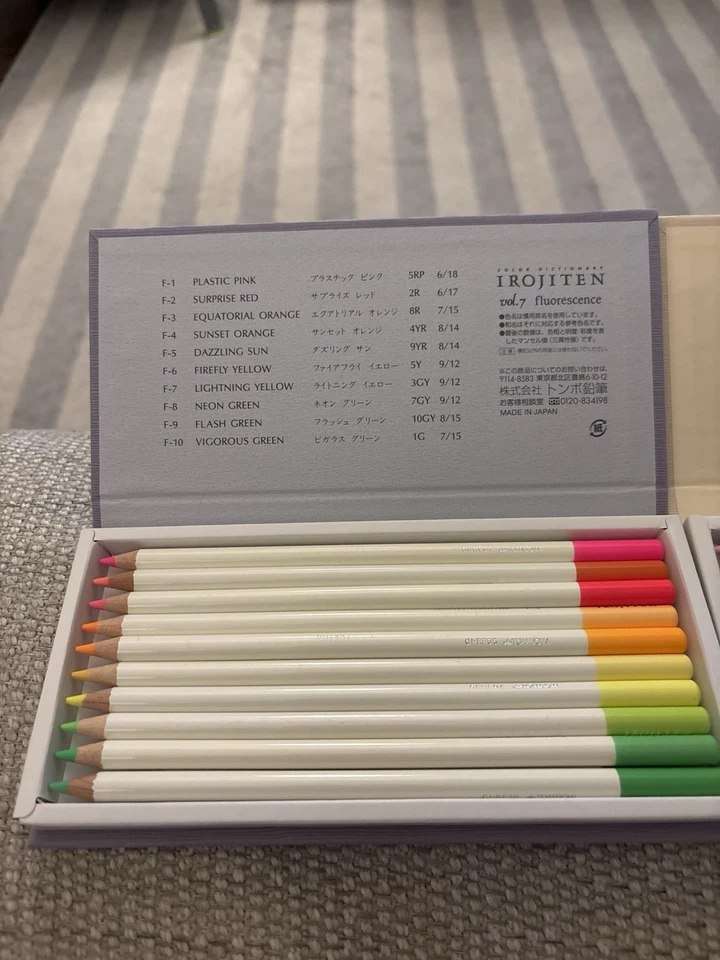 Lápices de colores Tombow Irojiten - Juego 3 (Vol. 7, 8, 9) 30 lápices Japón Foto 3 de 4