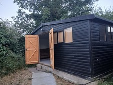 insulated boarded shed Used 20ft x 10ft