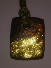 Rustic RAKU PENDANT
