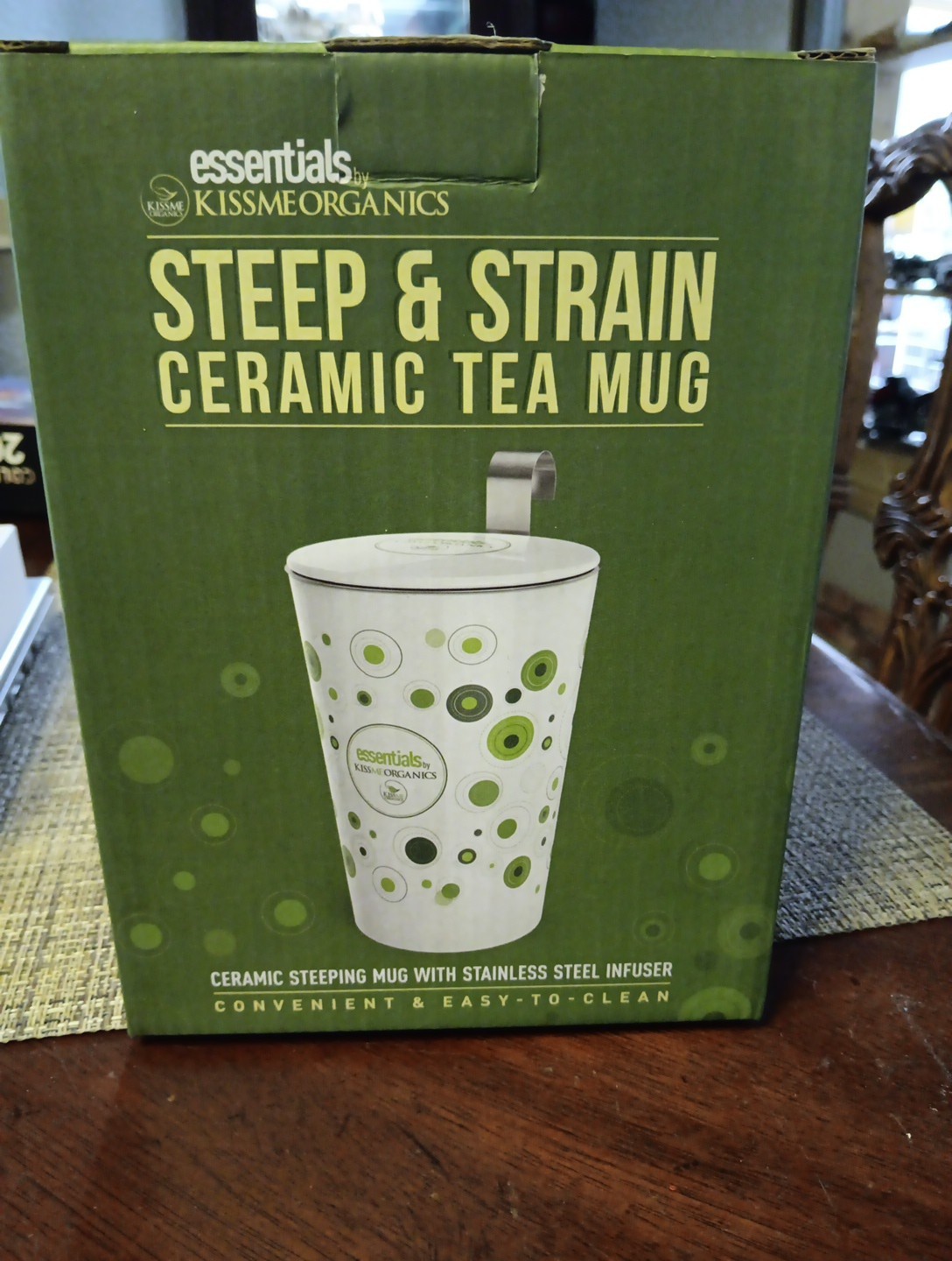 Mug New In Box W/2 Lids