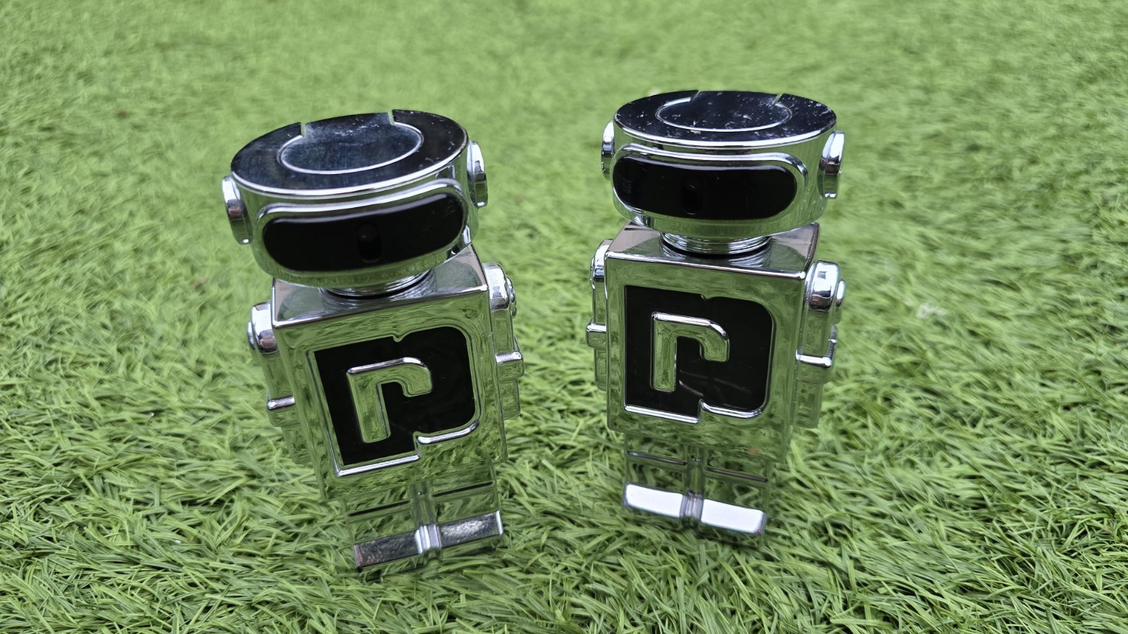 Paco Rabanne Phantom EDT 50ml Robot Bottle EMPTY. Two available. 