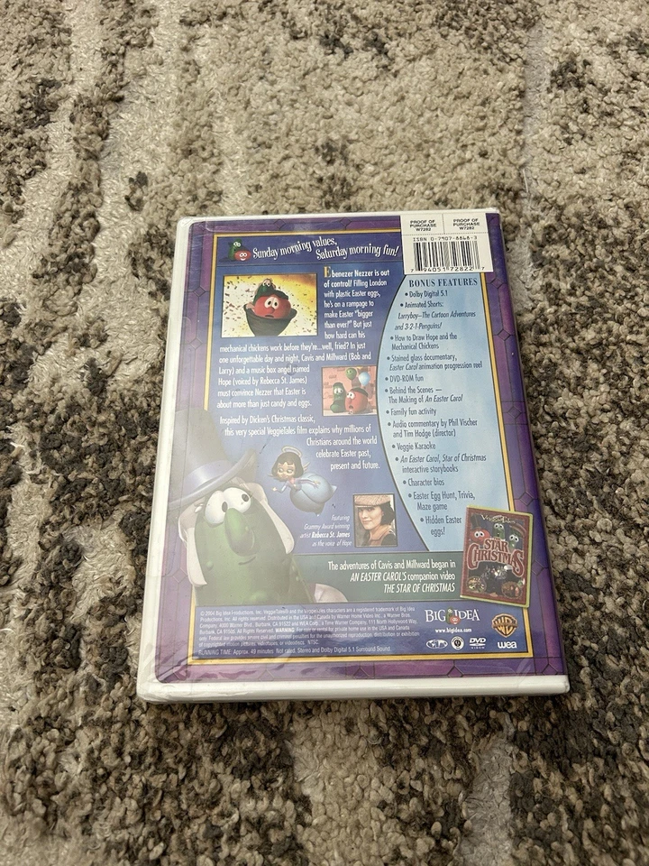 Veggie Tales An Easter Carol DVD 2008 Brand New Factory Sealed  - Image 2 of 3